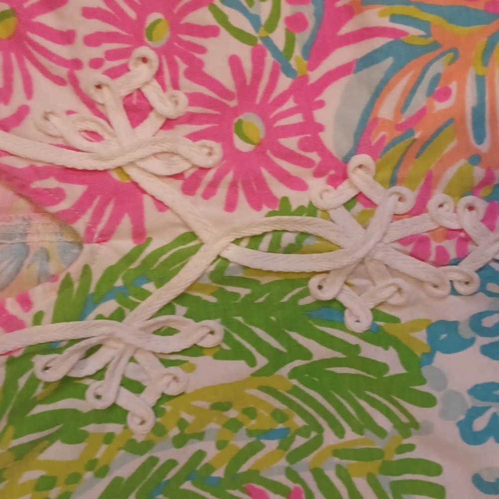 Lilly Pulitzer Multi-Colored Floral Design Dress - Picture 2 of 7